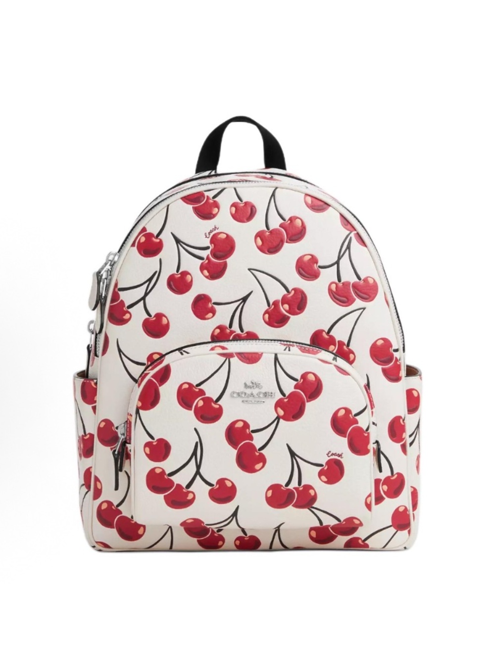 🍒 Coach Court Backpack With Cherry Print caa72